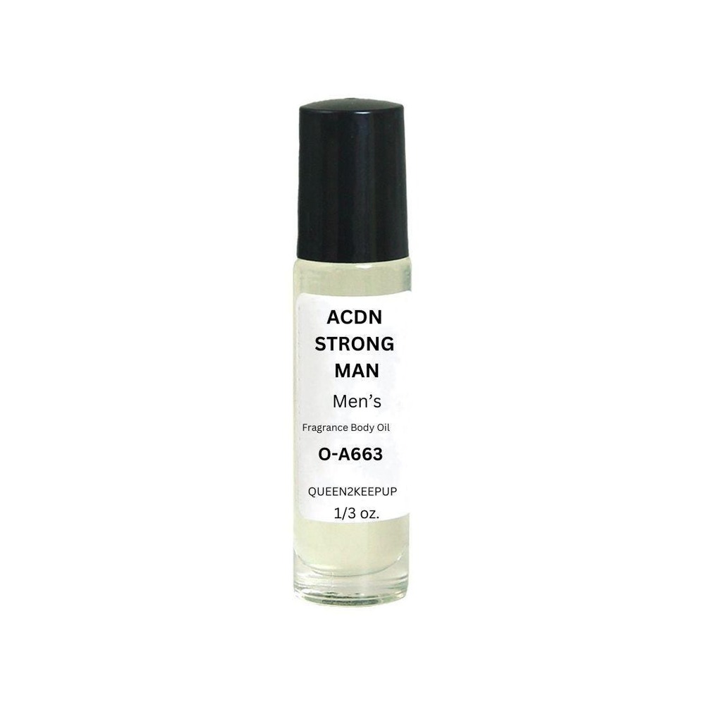 ACDN Strong Man (Men) Body Oil 10 ml Fragrance All Natural 1/3 oz Roll-On Scent